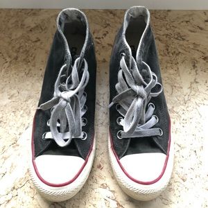 Converse mid-top wedge sneakers